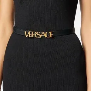 NEW Versace waist belt size 75 Versace 75cm Leather Belt main image 4